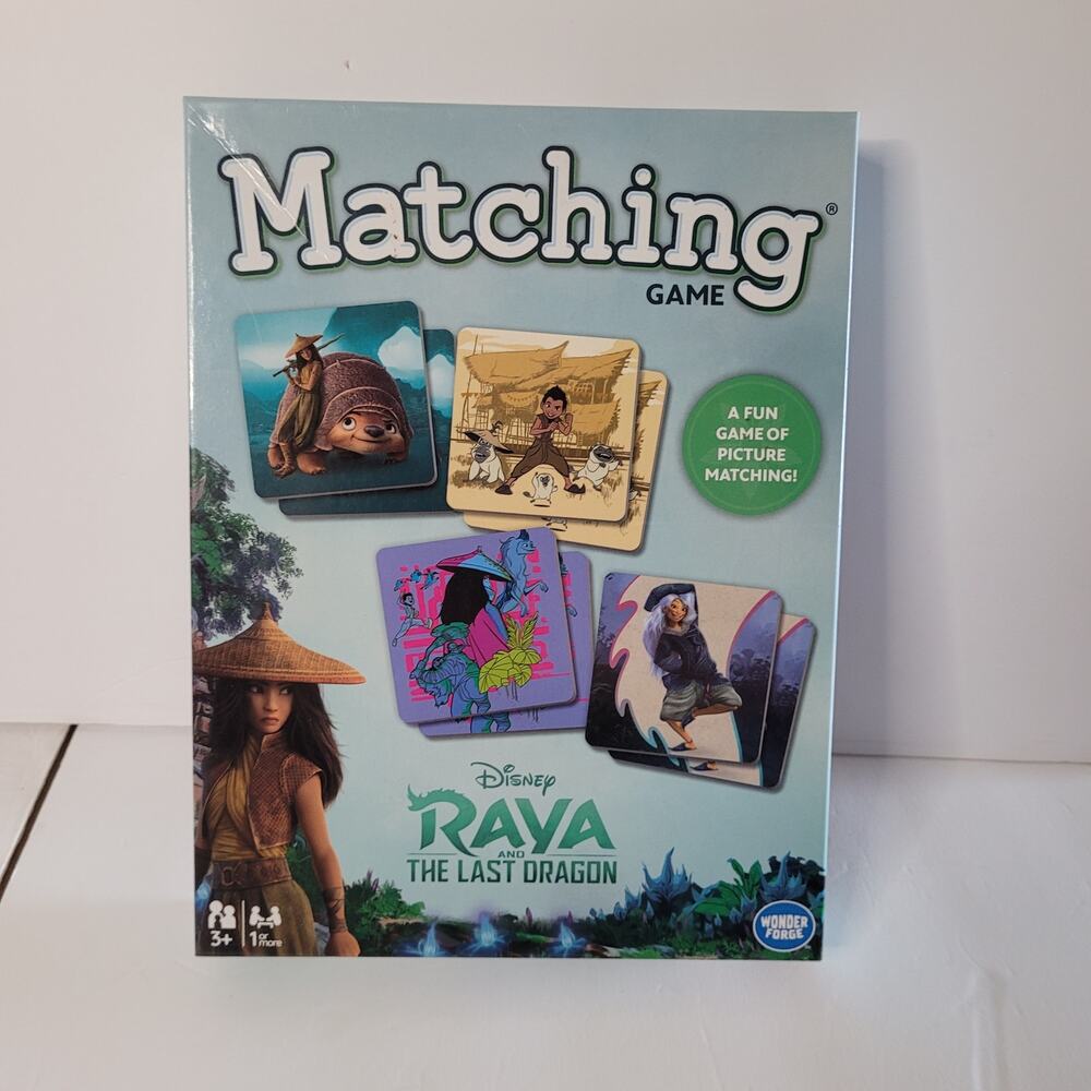 Disney Raya and the Last Dragon Matching Game Fun